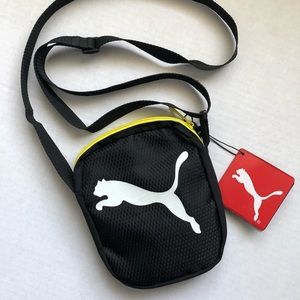 Puma Bag Crossbody Bag Adjustable Strap Shoulder Nylon Sport Logo Purse